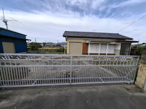 出入り口フェンス