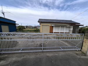 出入り口フェンス